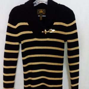 Ralph Lauren Sweater Women Size Small color black